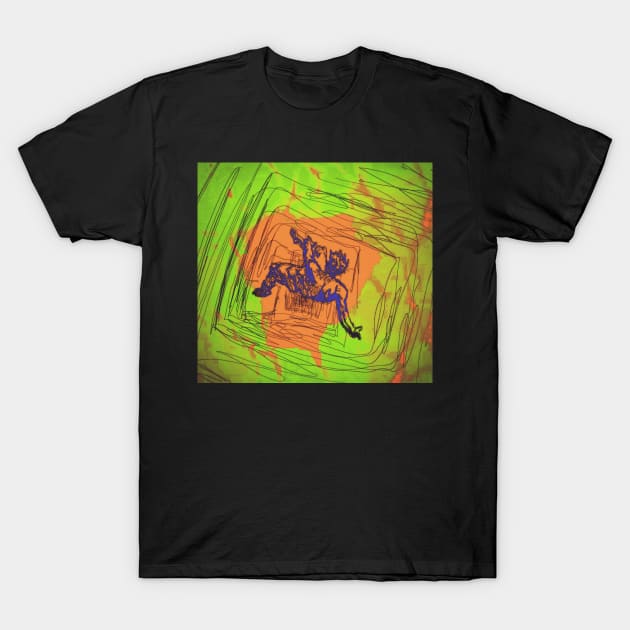 Falling T-Shirt by Anthonie-georges 